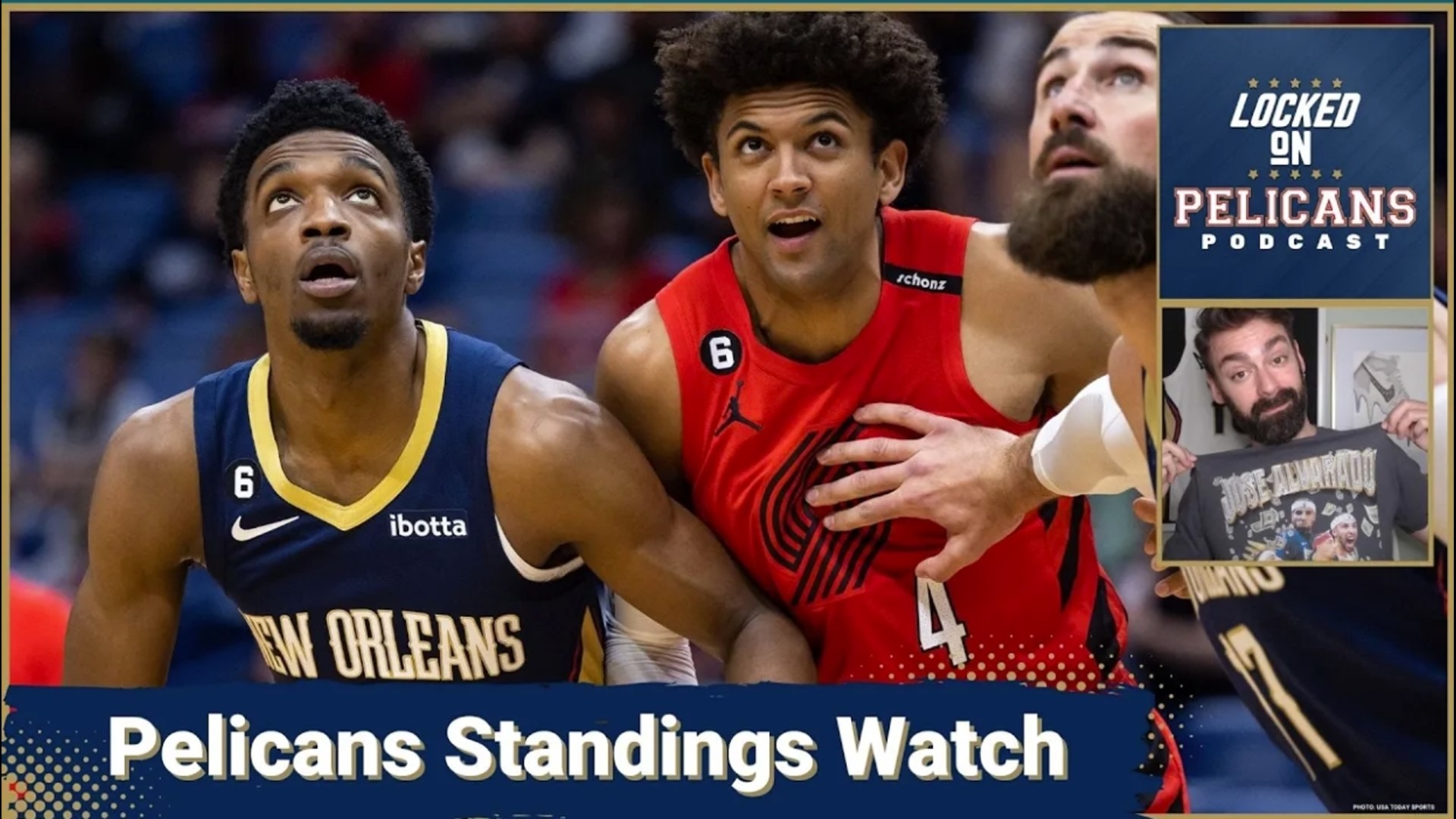 The New Orleans Pelicans are on the outside of the playoffs currently. Which teams are they hoping lose to give them a boost in the standings?