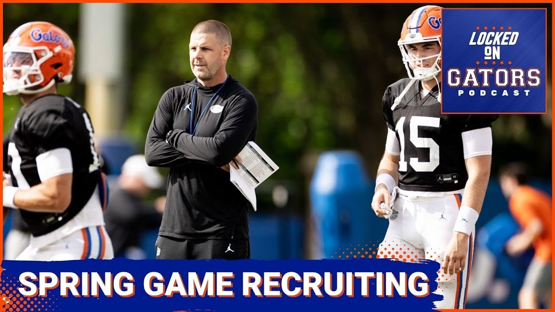 Florida Gators Spring Game Recruiting Visits Colin Simmons, Xavier