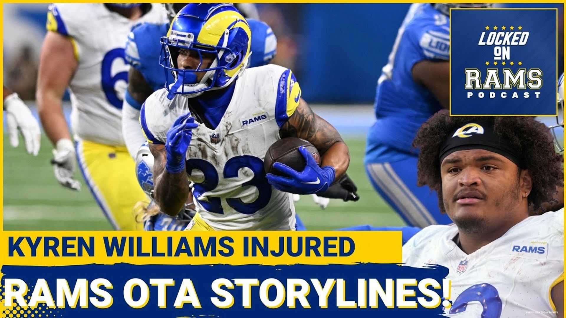 Rams running back Kyren Williams will miss all of OTAs with a 'foot issue'. D-mac and Travis discuss the severity of the injury and how concerned the Rams should be