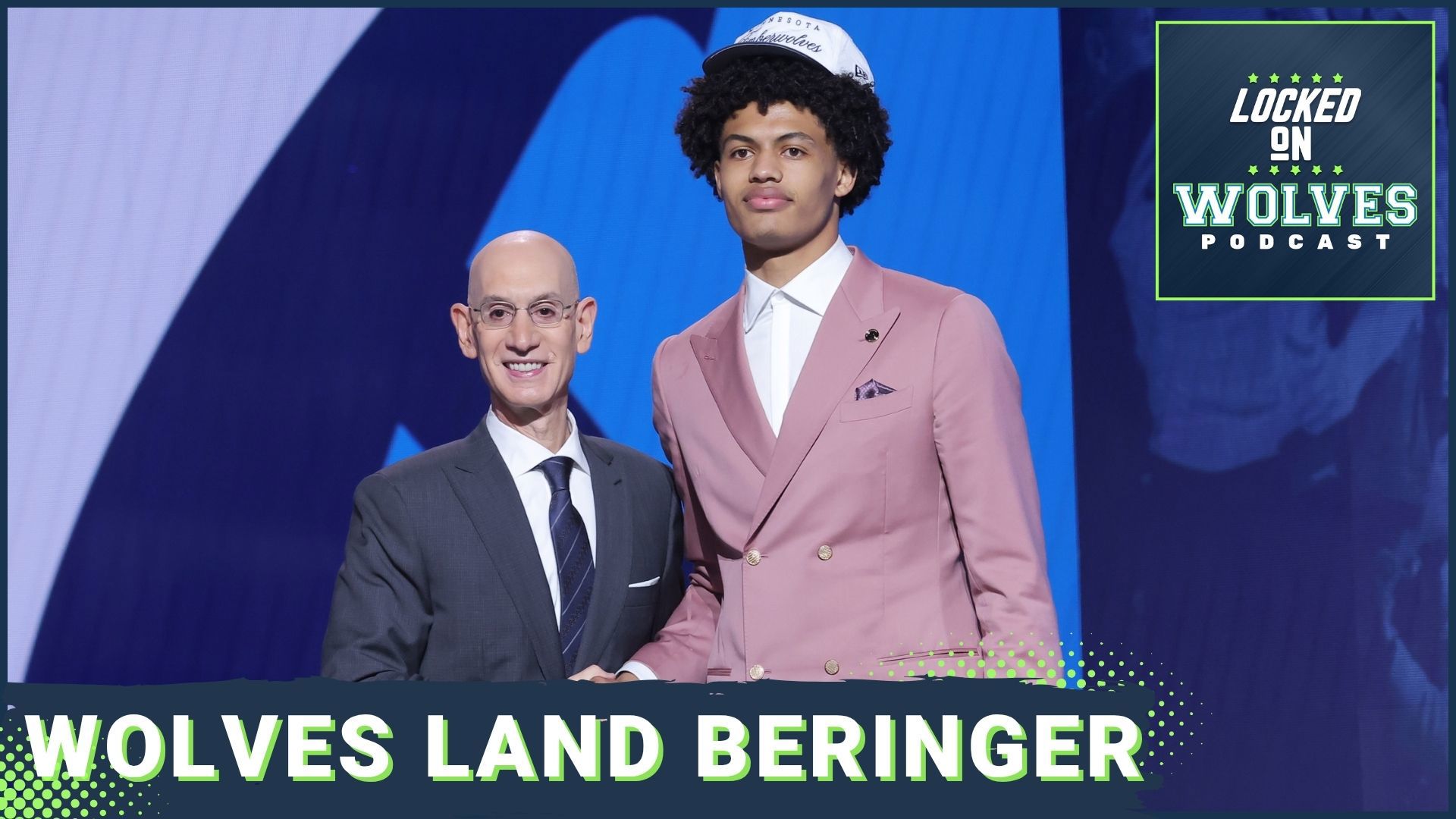The Minnesota Timberwolves selected 18-year-old French big man Joan Beringer with their first-round pick in the 2025 NBA Draft.