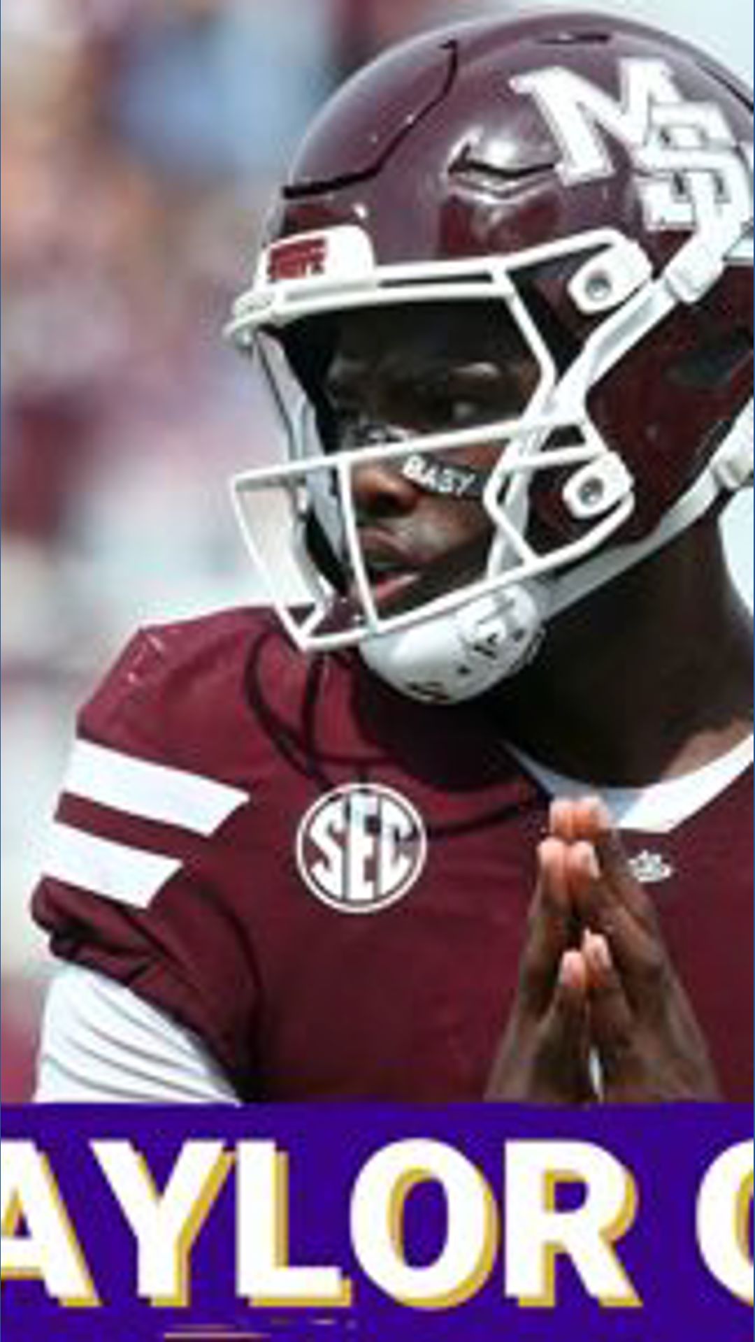 Mississippi State QB OUT vs LSU?! Lane Kiffin DROPS Major Hint! | wwltv.com