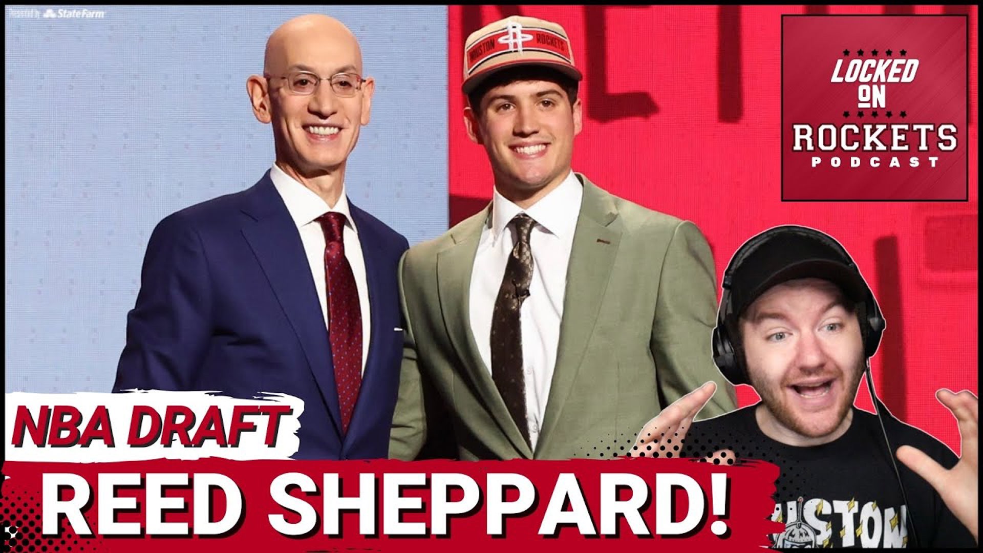 Houston Rockets Draft Reed Sheppard! Why Reed Is the PERFECT Pick, Rafael Stone On Nets Trade & More