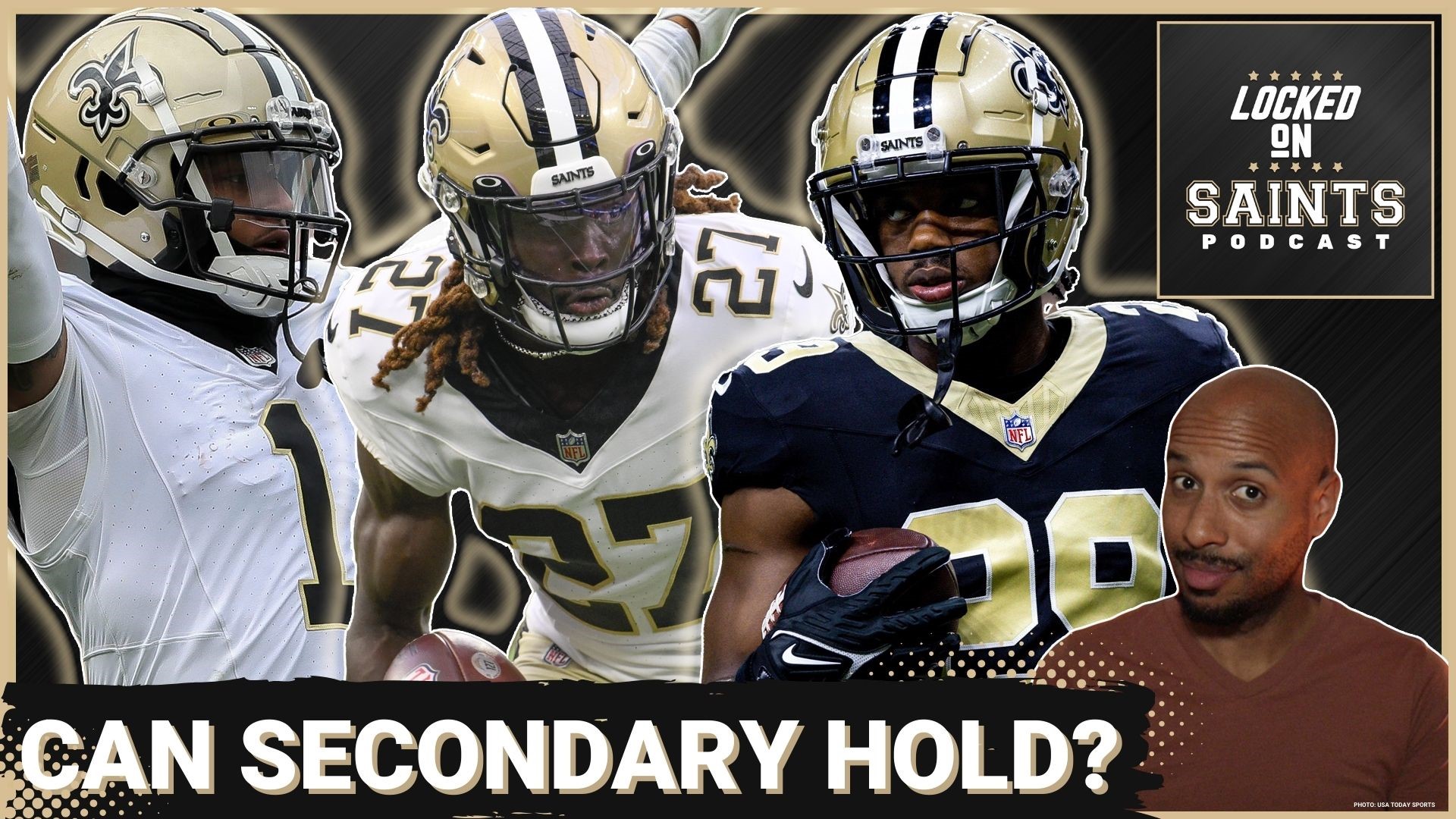 New Orleans Saints cornerbacks Paulson Adebo, Isaac Yiadom and Alontae Taylor will be critical to the success of the Saints' defense vs. Tommy DeVito.