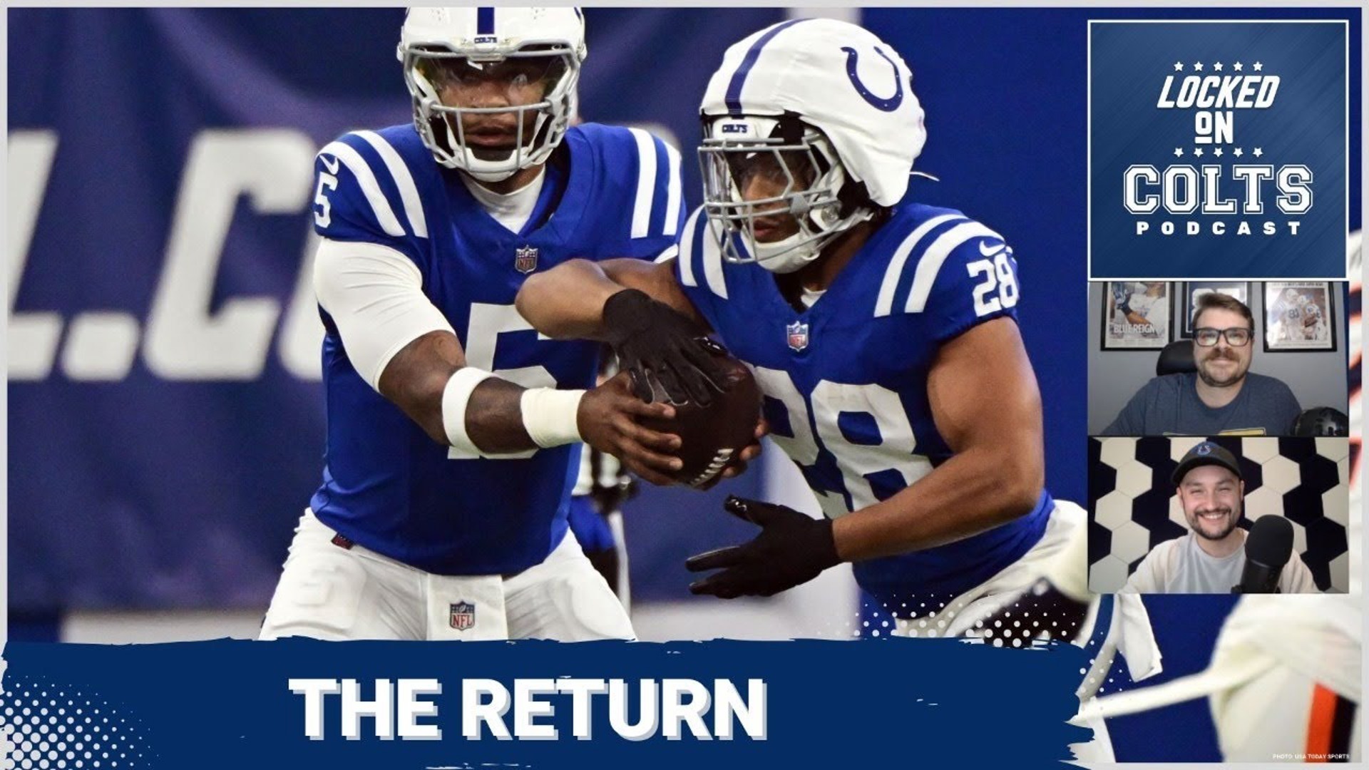 Indianapolis Colts QB Anthony Richardson returned to the field at Lucas Oil Stadium vs. the Denver Broncos and was flanked by superstar RB Jonathan Taylor.