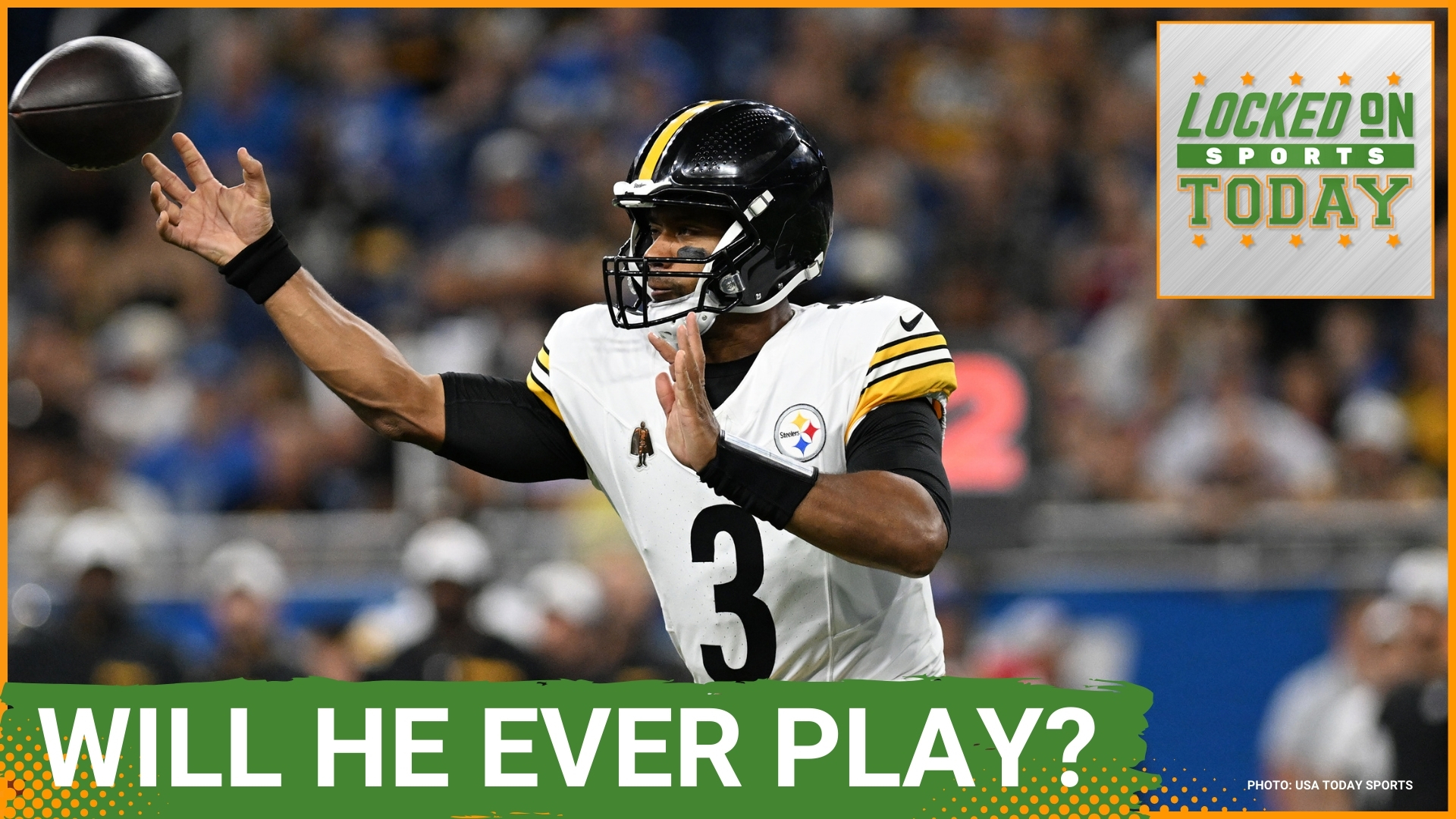 The Steelers are preparing for another week with Justin Fields as their starter. Will Russell Wilson play a snap in Pittsburgh?