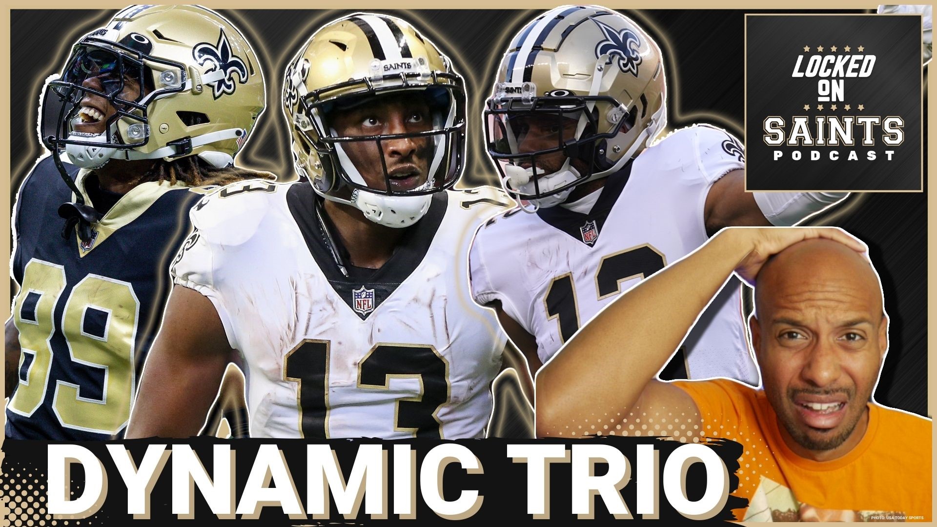 With Michael Thomas, Chris Olave and Rashid Shaheed on the roster, the New Orleans Saints have a dynamic trio of wideouts that could carry them through thick & thin.