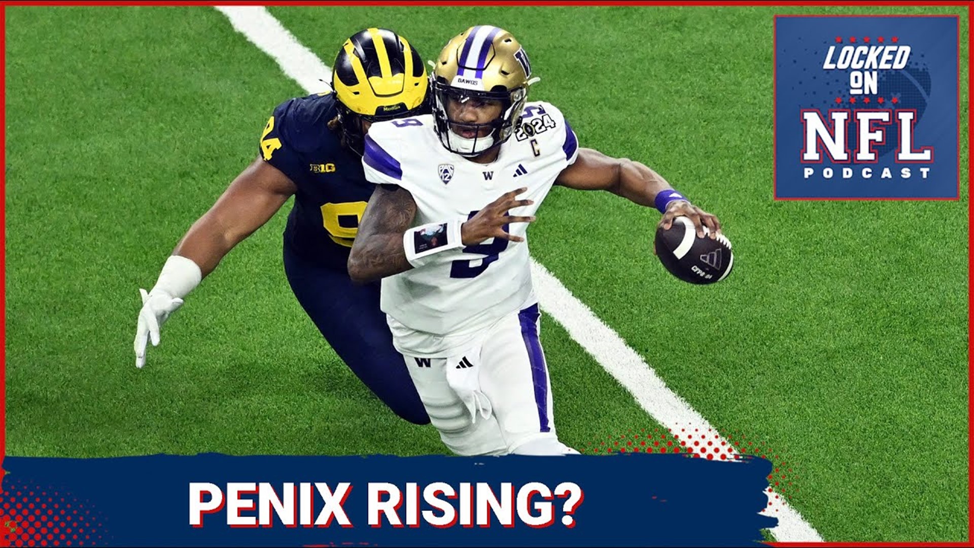 Washington QB Michael Penix Jr. is not a first round QB - or is he? Are the Minnesota Vikings, New England Patriots or New York Giants thinking outside the box?