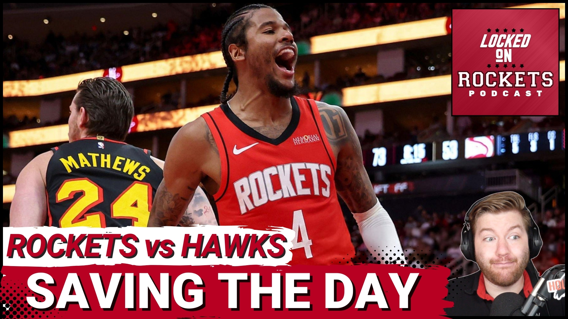 Jalen Green & Jabari Smith Jr. SAVE Houston Rockets After 4th Quarter COLLAPSE Vs Atlanta Hawks
