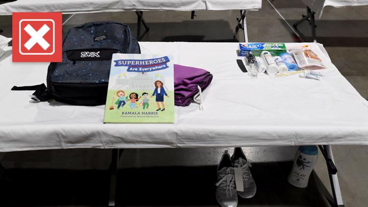 No, HHS officials aren’t handing out Kamala Harris’ book to migrant kids at a California facility