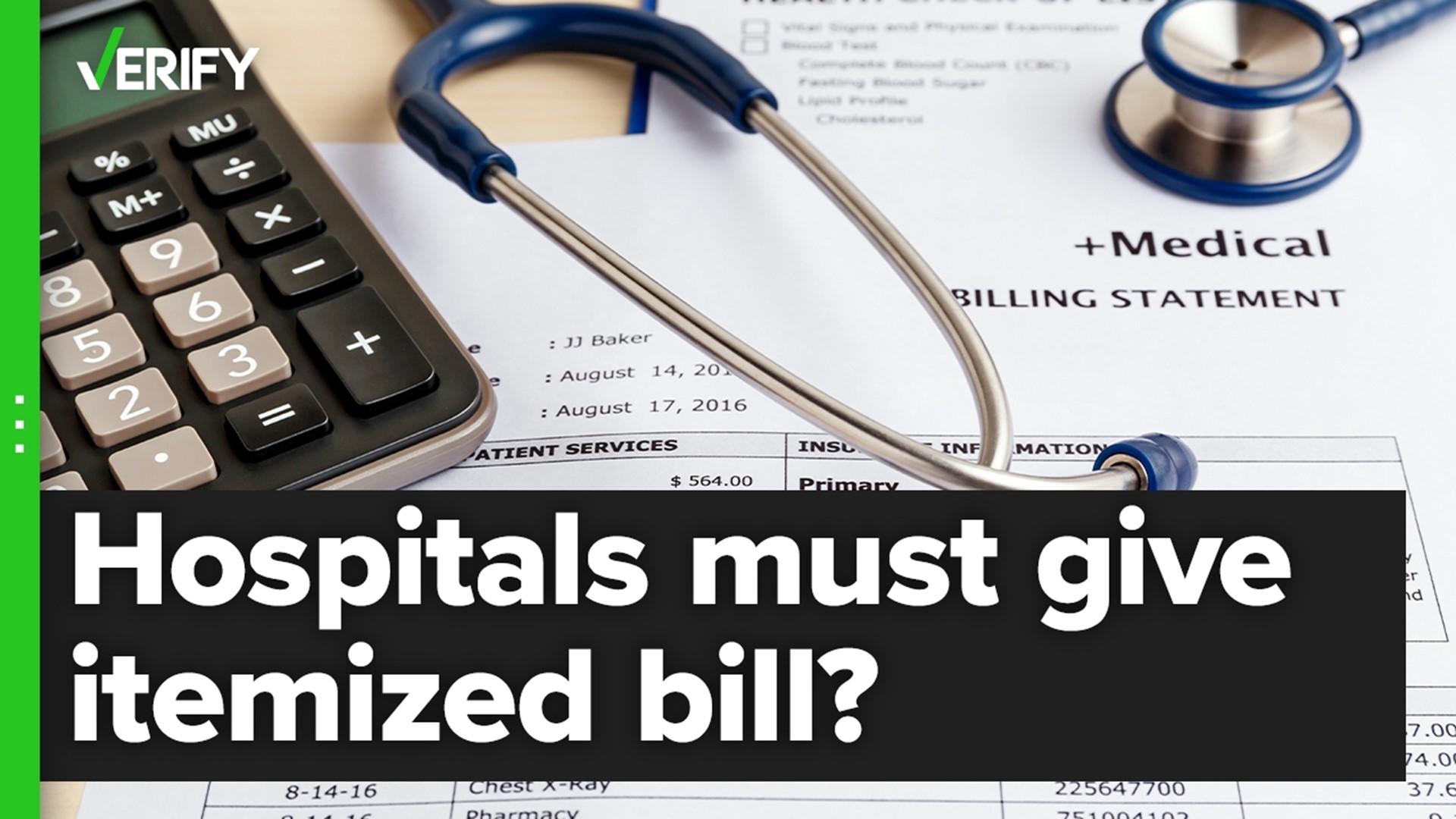 A viral social media video claims hospitals are required to provide an itemized bill upon request. But this requirement varies from state to state and by hospital.