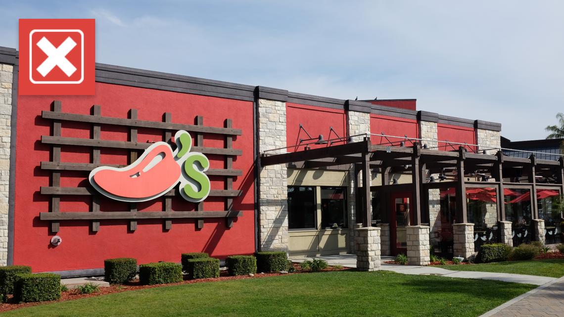 Chili&rsquo;s is not closing all locations | wwltv.com