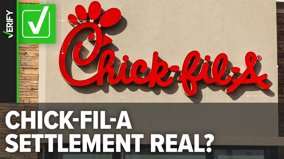 Yes, the ChickfilA delivery fee settlement is real