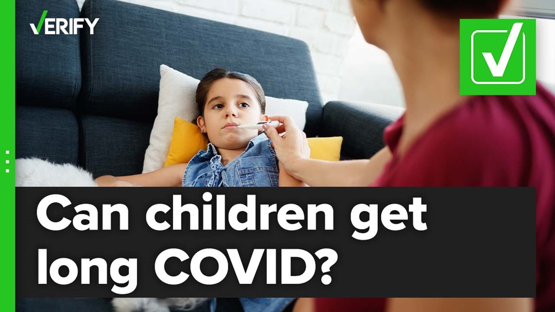 Children can get long COVID, even if they were asymptomatic