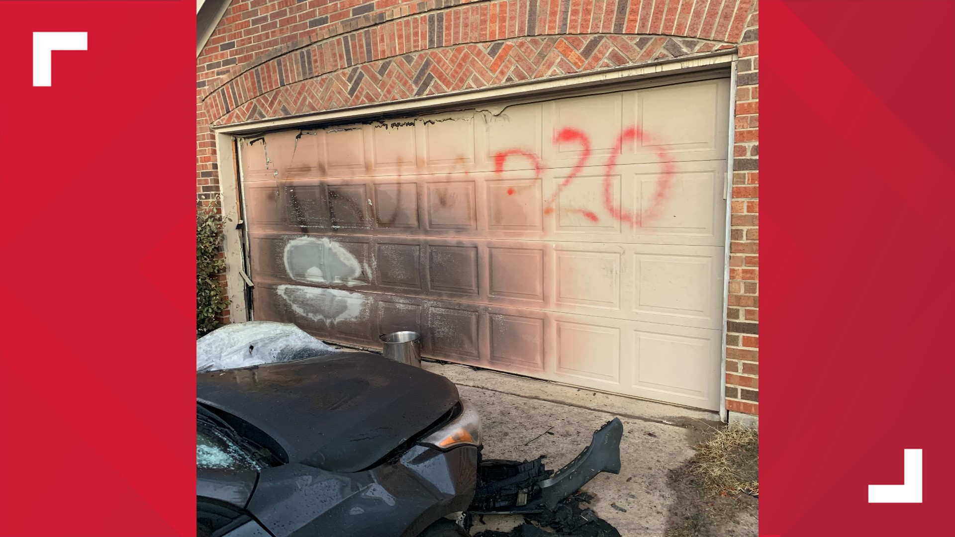 The Little Elm family believes they were targeted because they recently put up a "Black Lives Matter" yard sign.