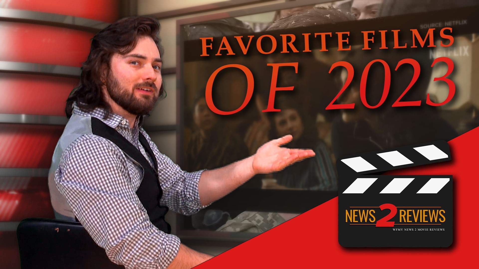 WFMY News 2's movie critic Manning Franks shares which films ranked at the top of his list in 2023.