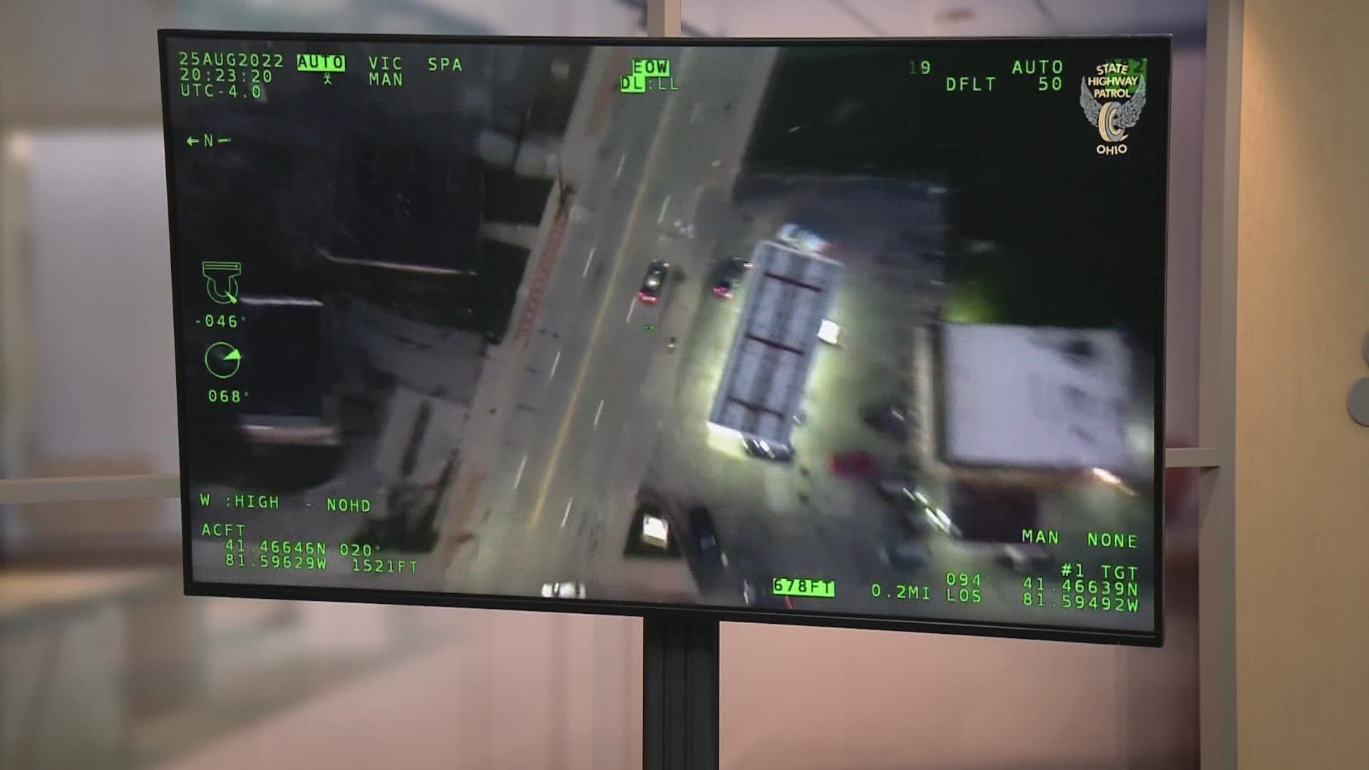 Ohio State Highway Patrol chopper pursues dirt bike riding 'recklessly ...