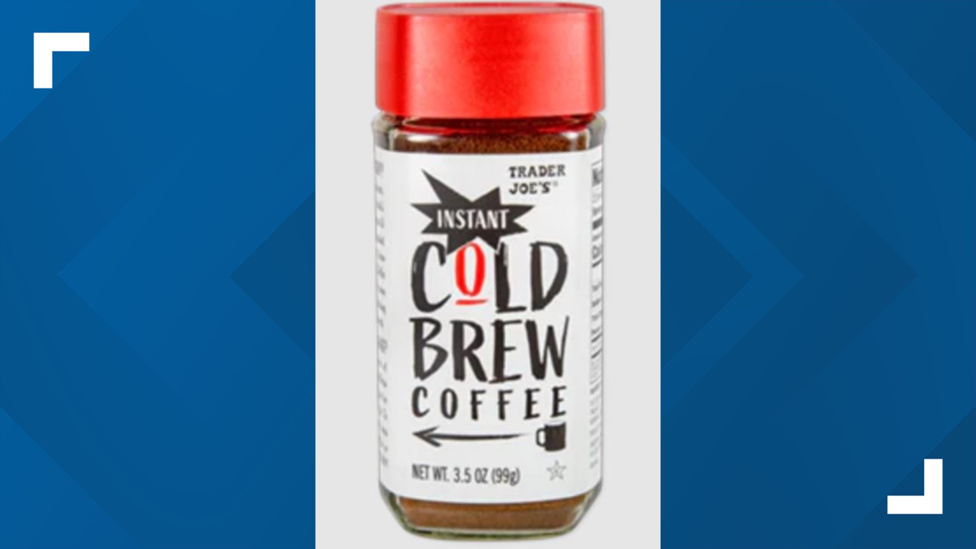 Trader Joe's recall Instant Cold Brew coffee may have glass