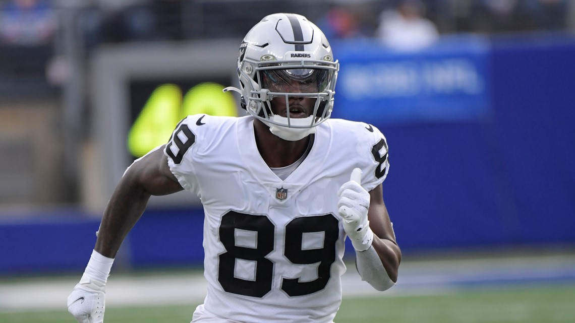 New Orleans Saints signing former Raiders third-round WR Bryan Edwards