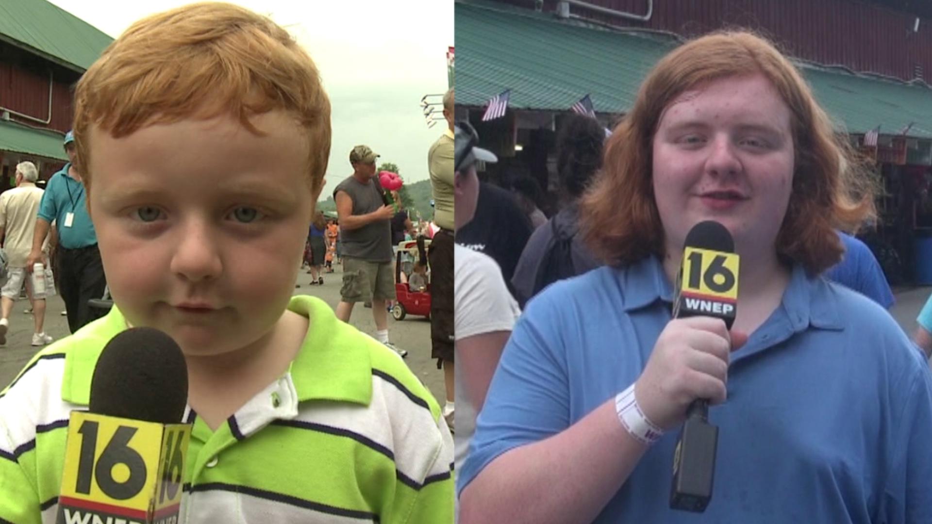 Newswatch 16's Jeremy Lewan caught up with Noah Ritter where it all began, at the Wayne County Fair.