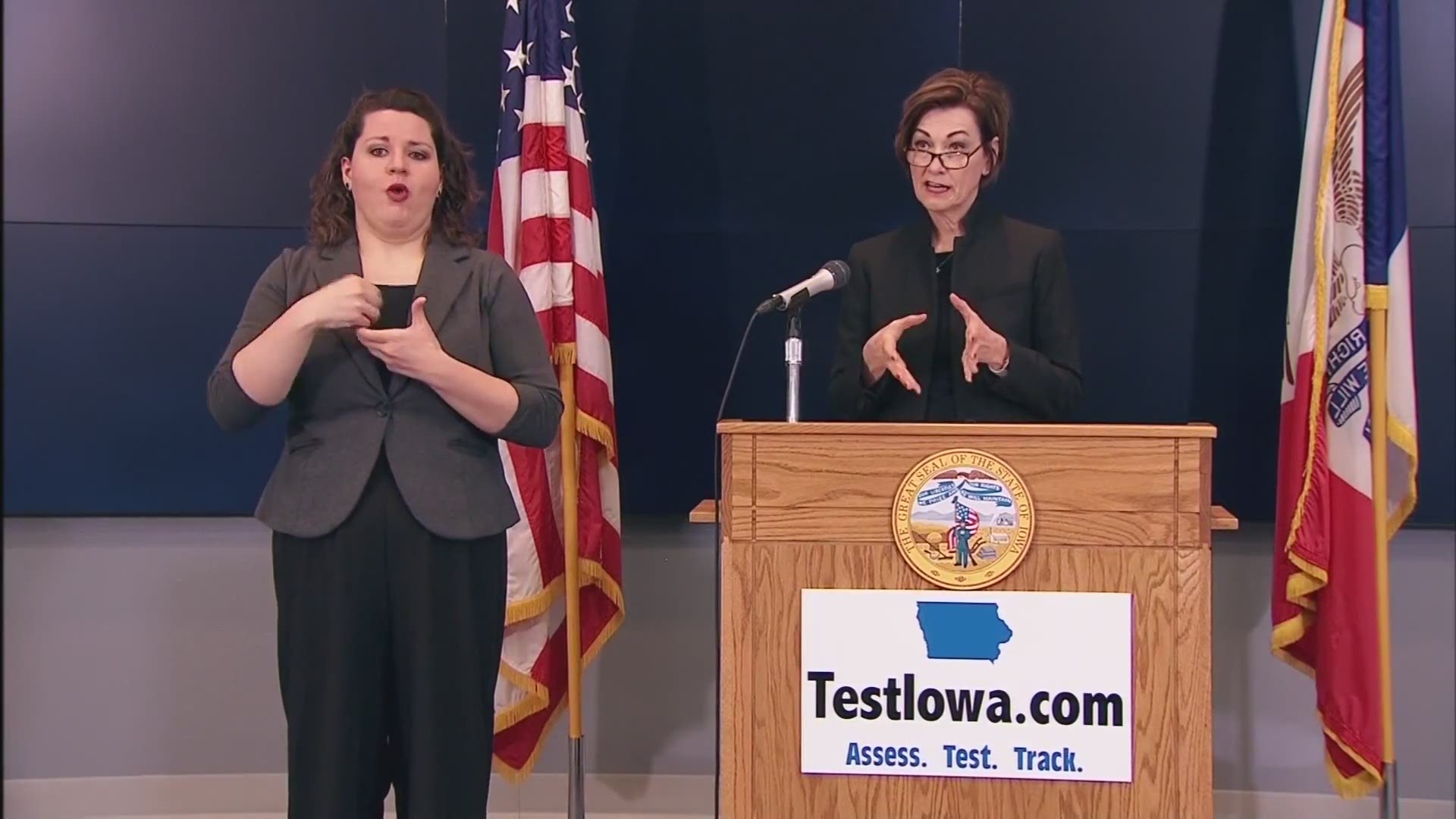 Utah companies are helping roll out the Test Iowa initiative but do not have access to the personal health data