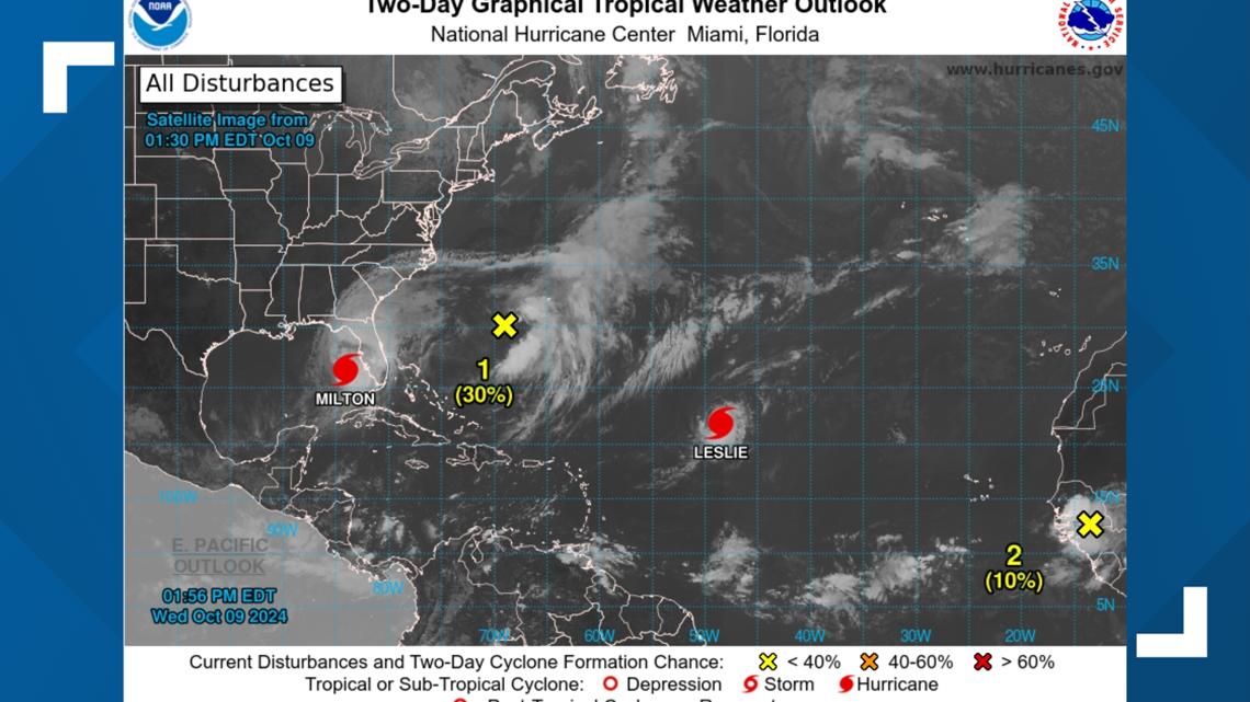 Nadine tracker Forecasters tracking another Atlantic disturbance