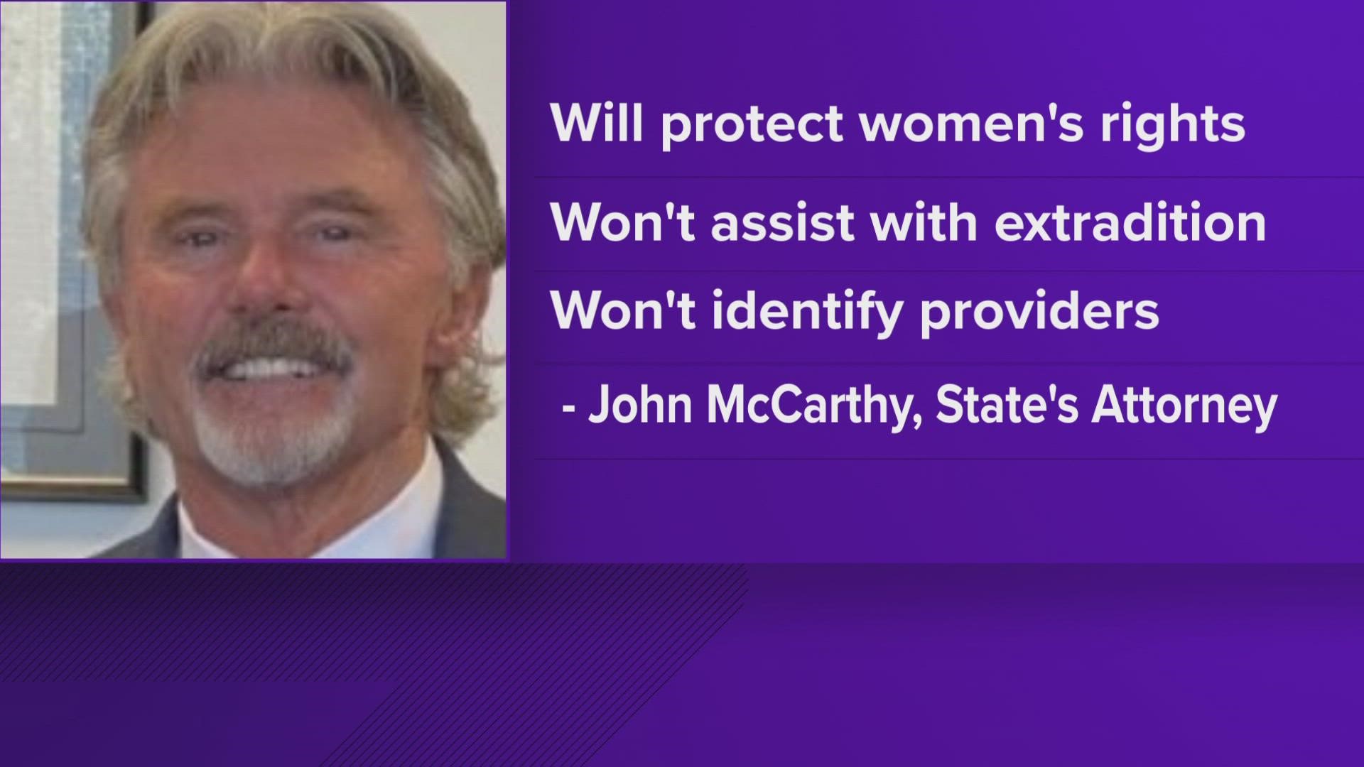 The county is committed to protecting women's reproductive rights and justices' safety.