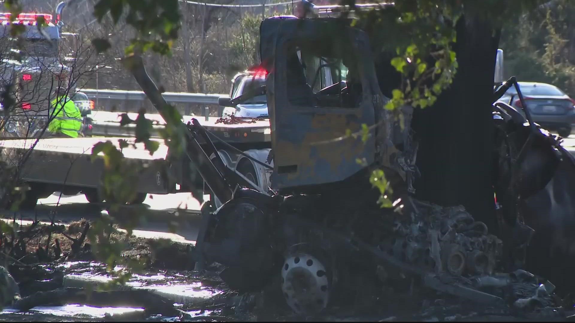 One person is dead after a tanker overturned and exploded on U.S. Route 15 in Frederick, Maryland, on Saturday, causing damages to multiple vehicles and nearby homes