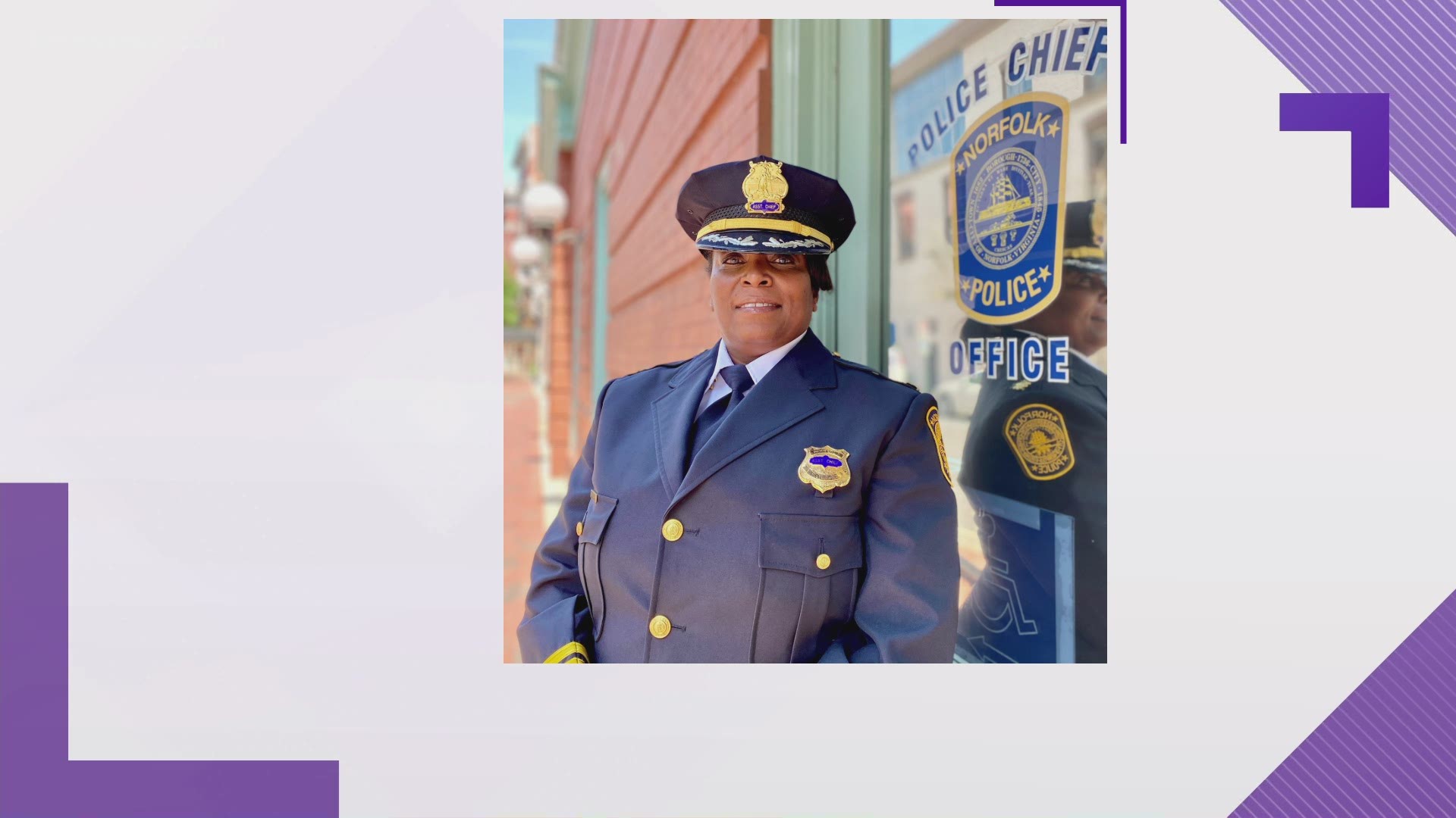 Michele Naughton-Epps' promotion to the high-ranking position is a "true example of what is possible with perseverance and hard work," Police Chief Larry Boone said