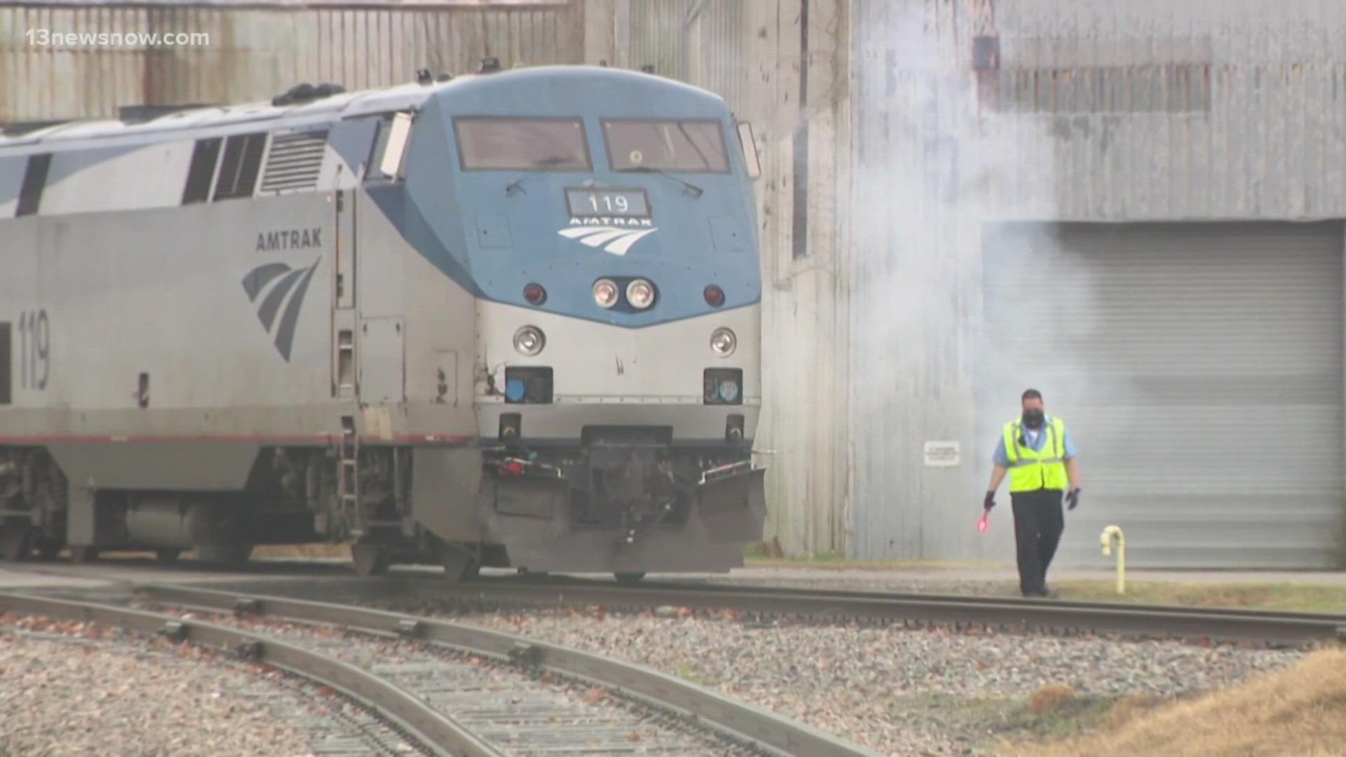 Amtrak canceled a number of trains along the northeast Wednesday due to ongoing weather conditions.