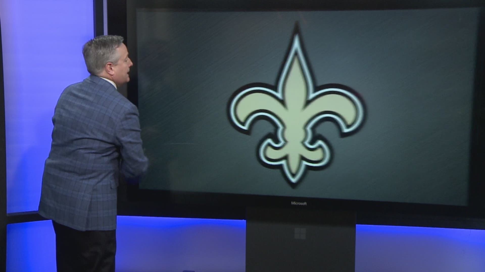 WWL-TV Sports Director Doug Mouton shows you why the New Orleans Saints should be contenders for a while.