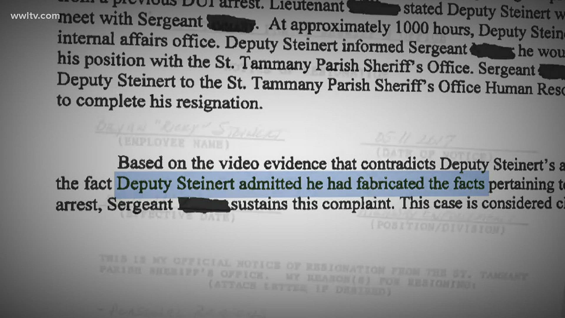 Sheriff Edwards said Steinert "slipped through the cracks."