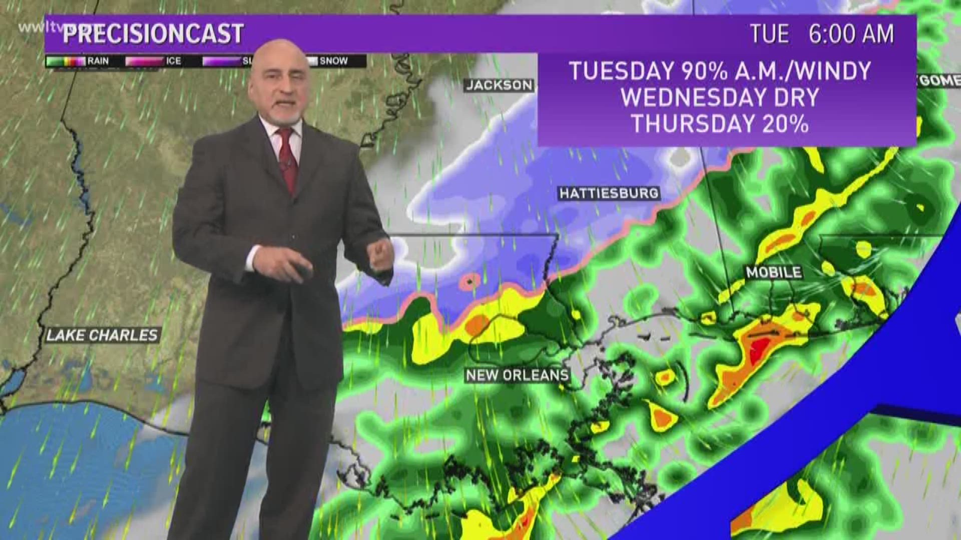 Snow in Southeast Louisiana? Here's what we can expect Tuesday