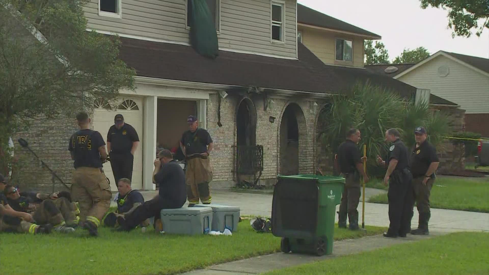 3 children die in Gretna house fire Friday morning