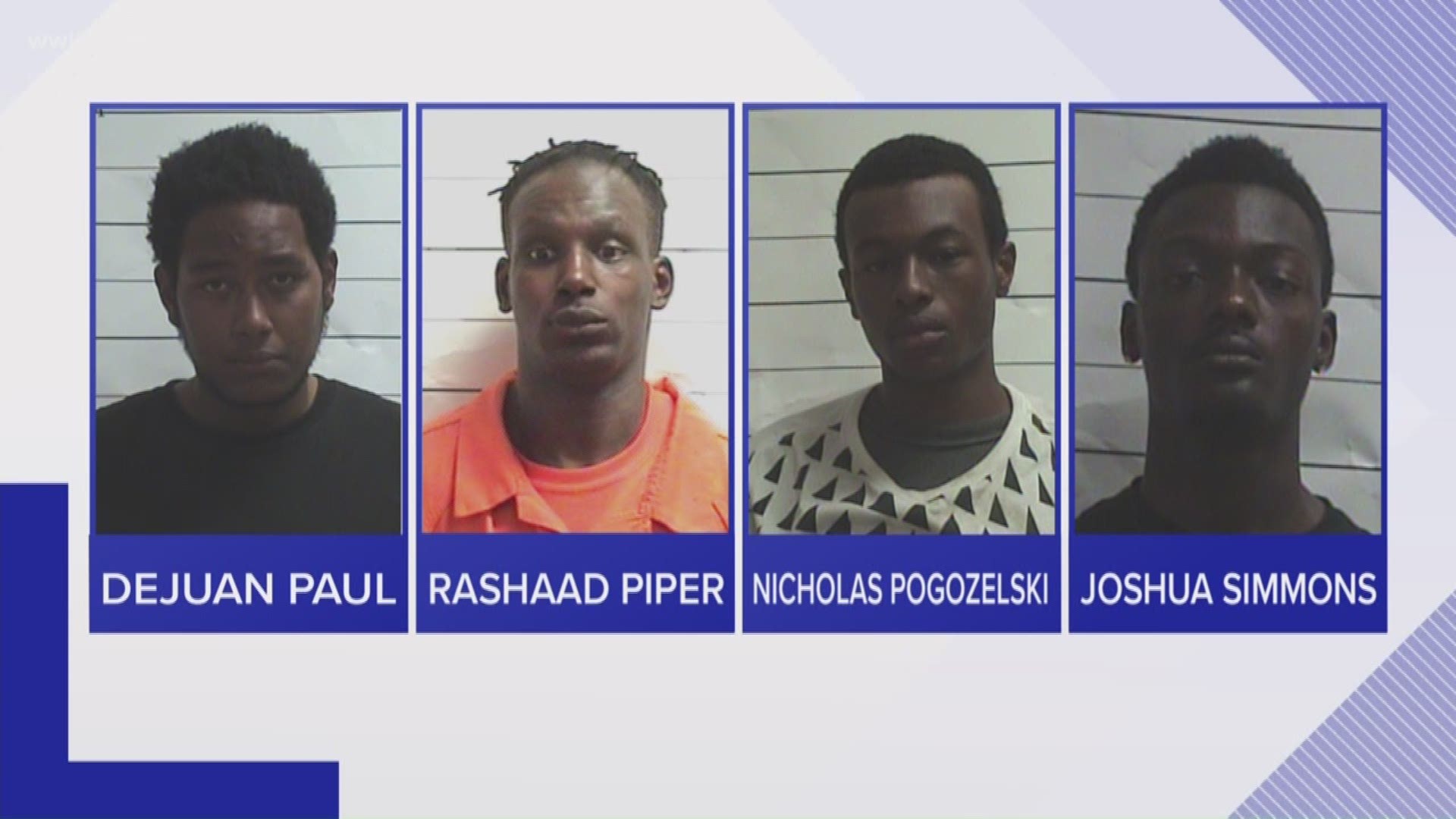 The men pleaded guilty to the brutal attack and robbery of two men in the French Quarter in June 2017. 