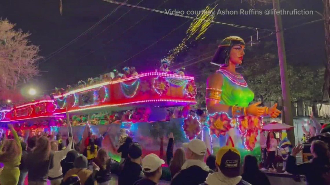 Video shows confetti cannon hitting transformer on parade route