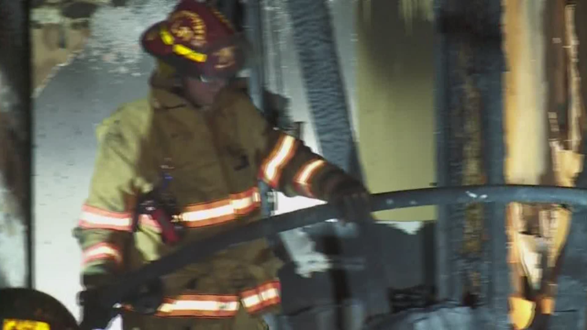 Baby rescued from house fire