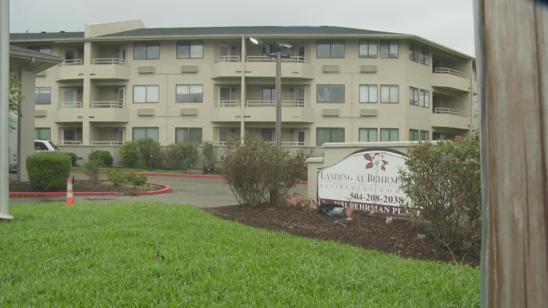 Residents in a senior living facility are being force out of the homes they know after hurricane Ida deemed their facility unlivable.