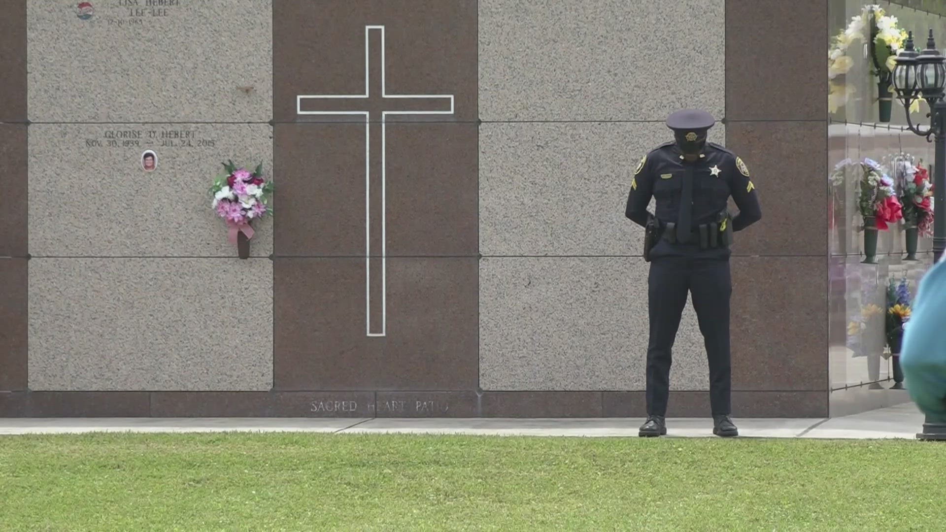 Every pew was full inside Saint Joseph Co-Cathedral in Thibodaux for the funeral of Sergeant Nicholas Pepper.