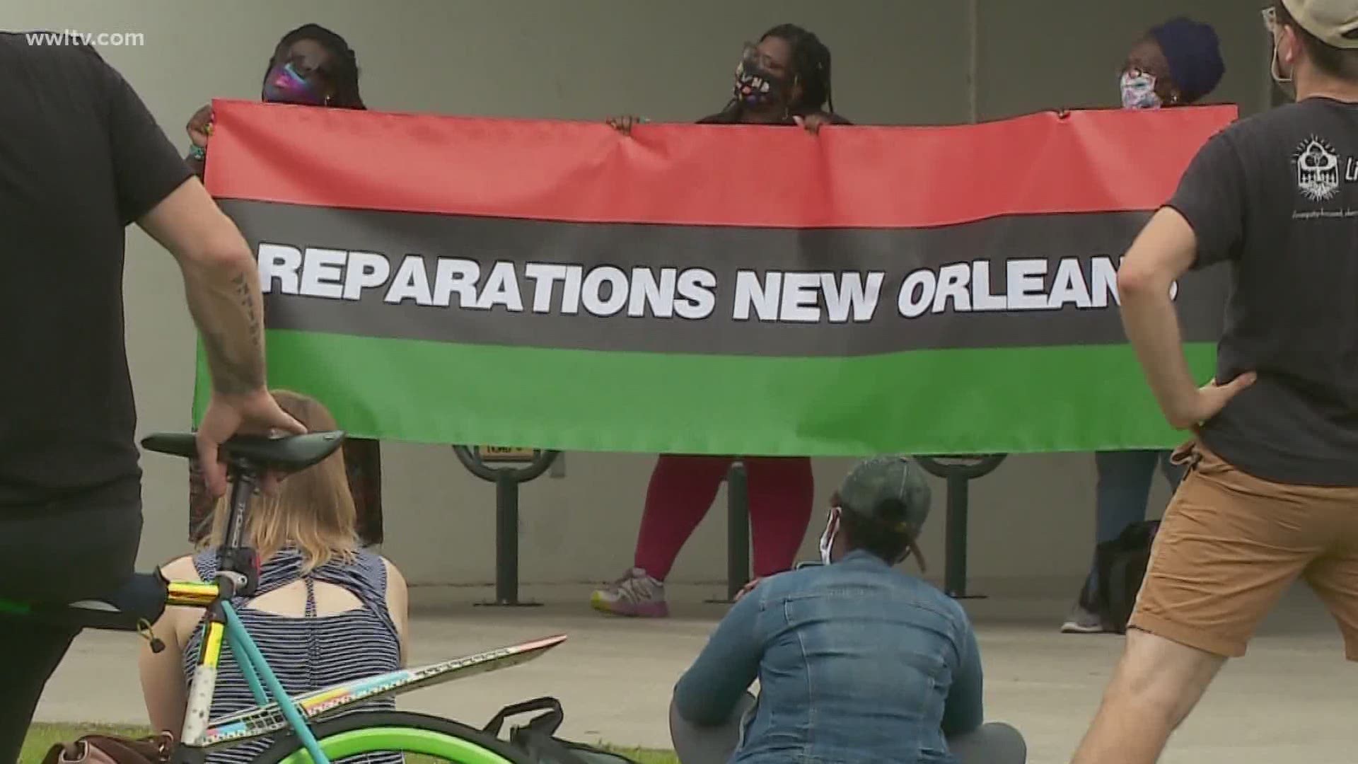 "I've been believing in reparations for people of African descent since the movement has been brought to my attention," Lois Adisa Adams an attendee said.