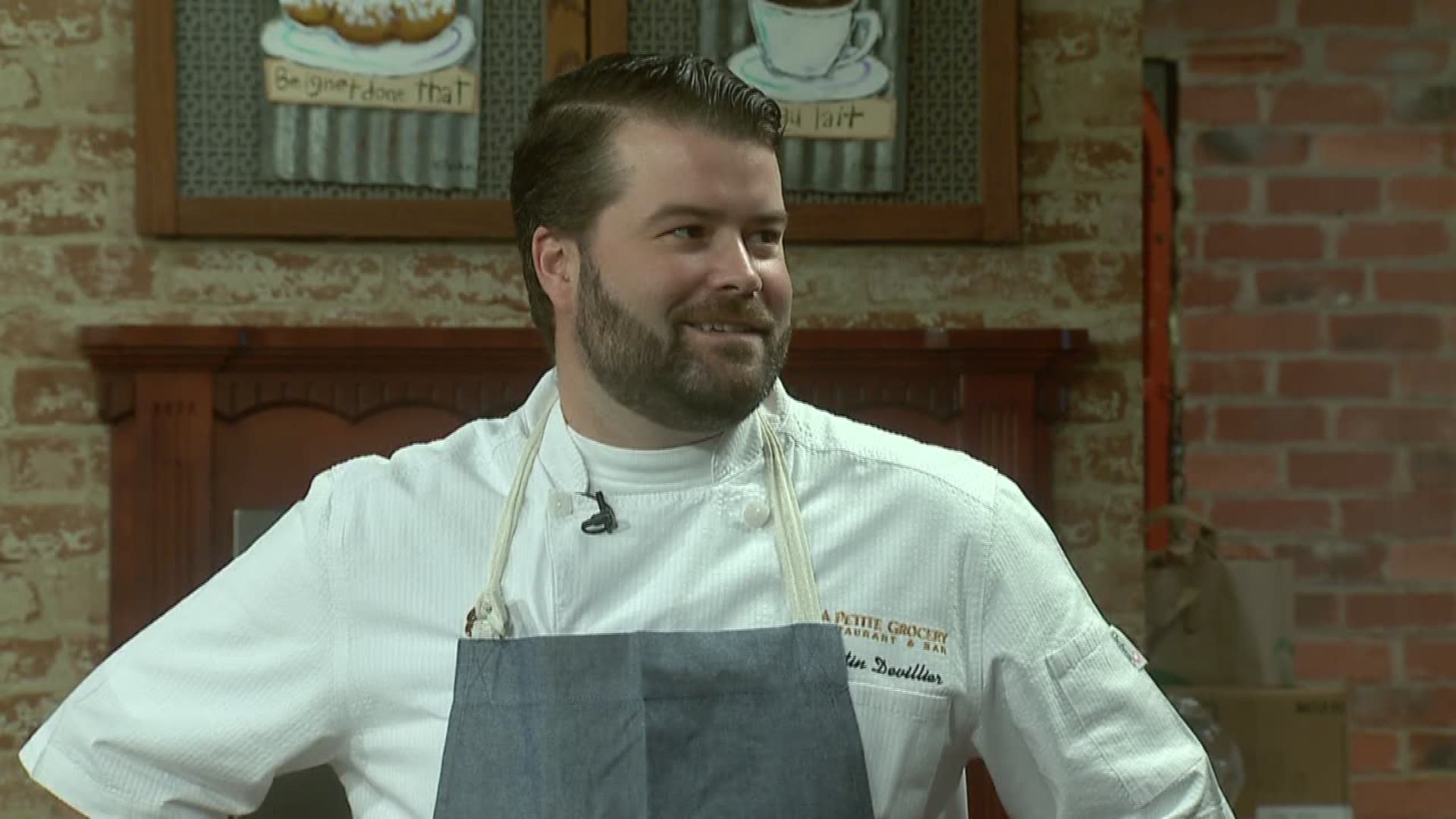 Justin Devillier's BlackEyed Pea & Collard Green Stew