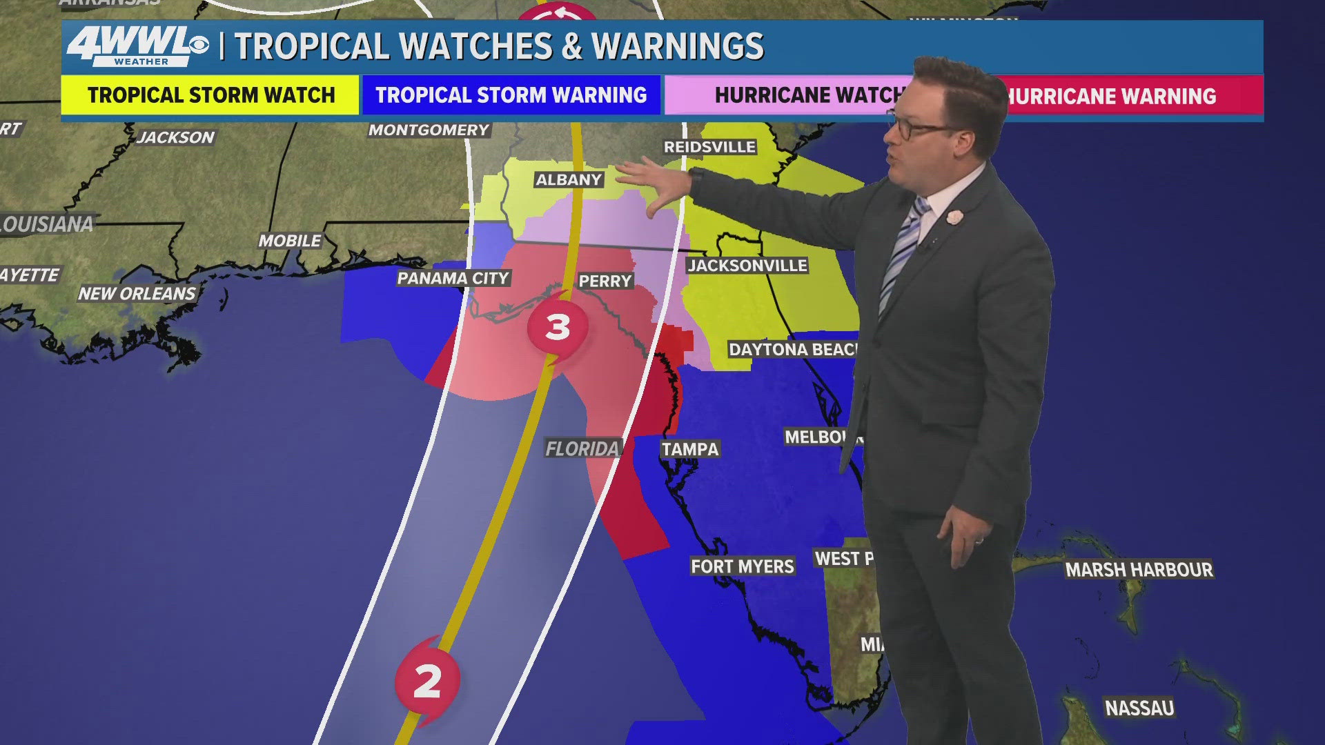 Chief meteorologist Chris Franklin says TS Helene is expected to strengthen into a hurricane. The entire state of Florida is at risk of some impacts from the storm.