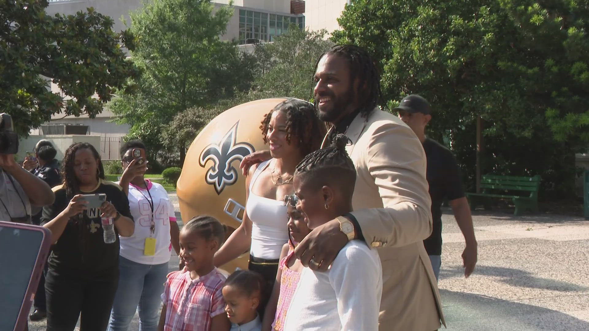 New Orleans honors Cam Jordan with 'Cam Jordan Day' for his impactful community outreach work