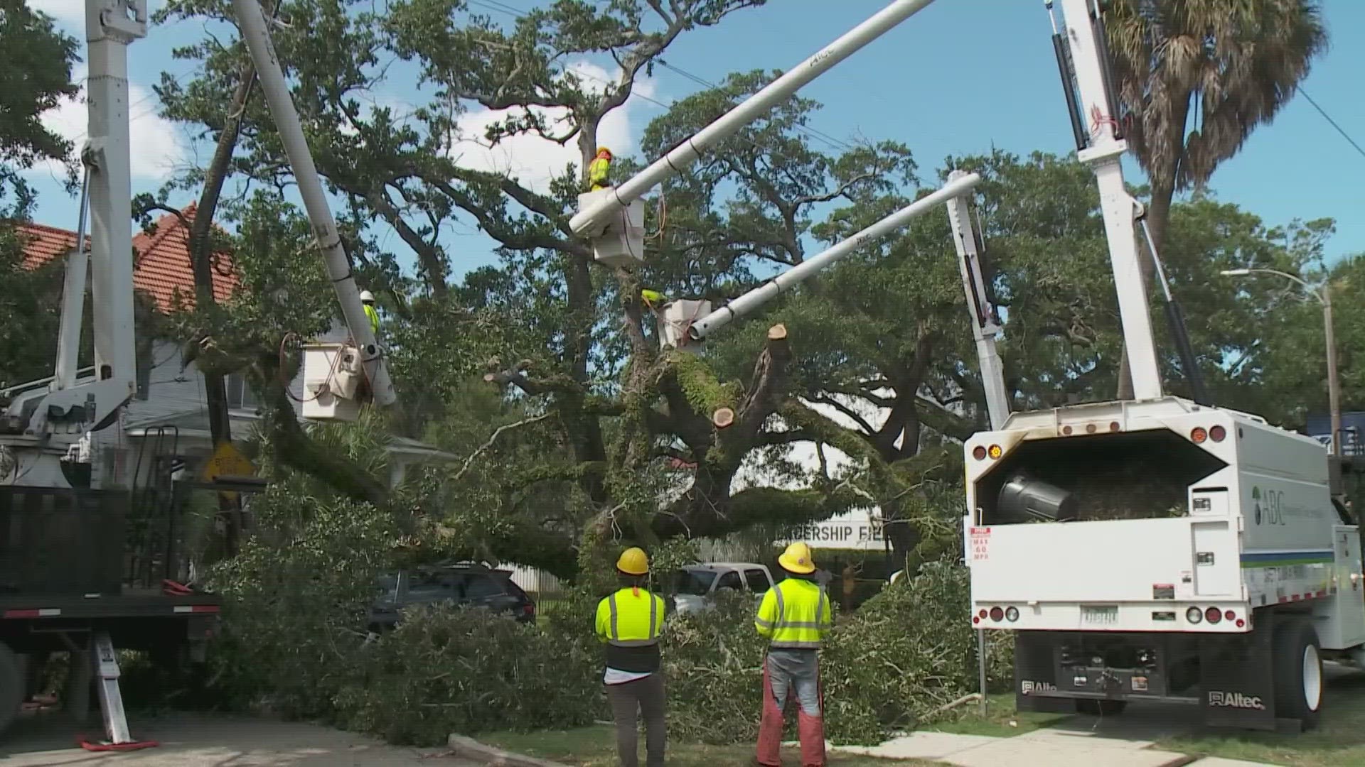 It is not known at this time how long the road will be closed or when power will be fully restored in the neighborhood.