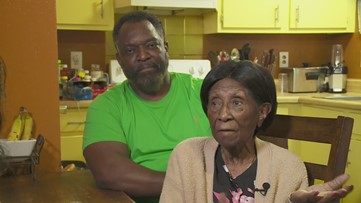 94-year-old and her disabled son rescued from burning home in Mid City
