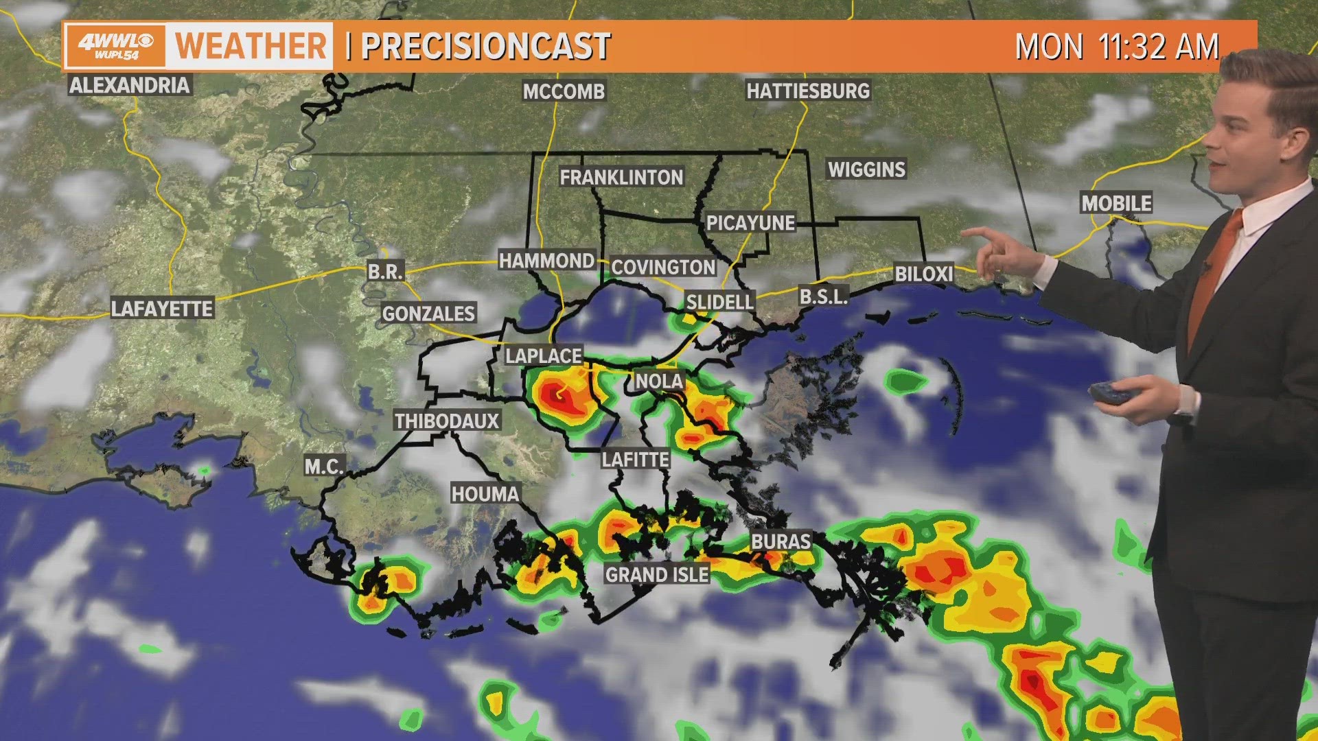 Meteorologist Payton Malone says most of the upcoming week will be near 90 degrees with afternoon storms.