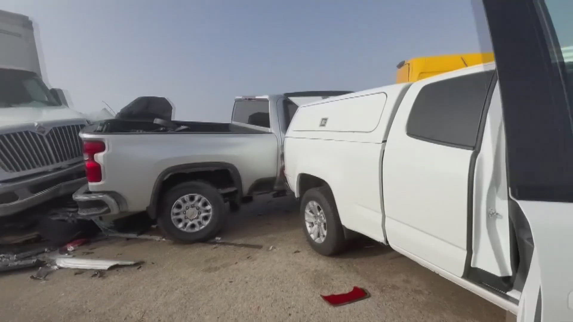 Multiple drivers were involved in a series of wrecks on the Causeway Bridge. Luckily, they're all alive. WWL Louisiana's Amelia Strahan reports.