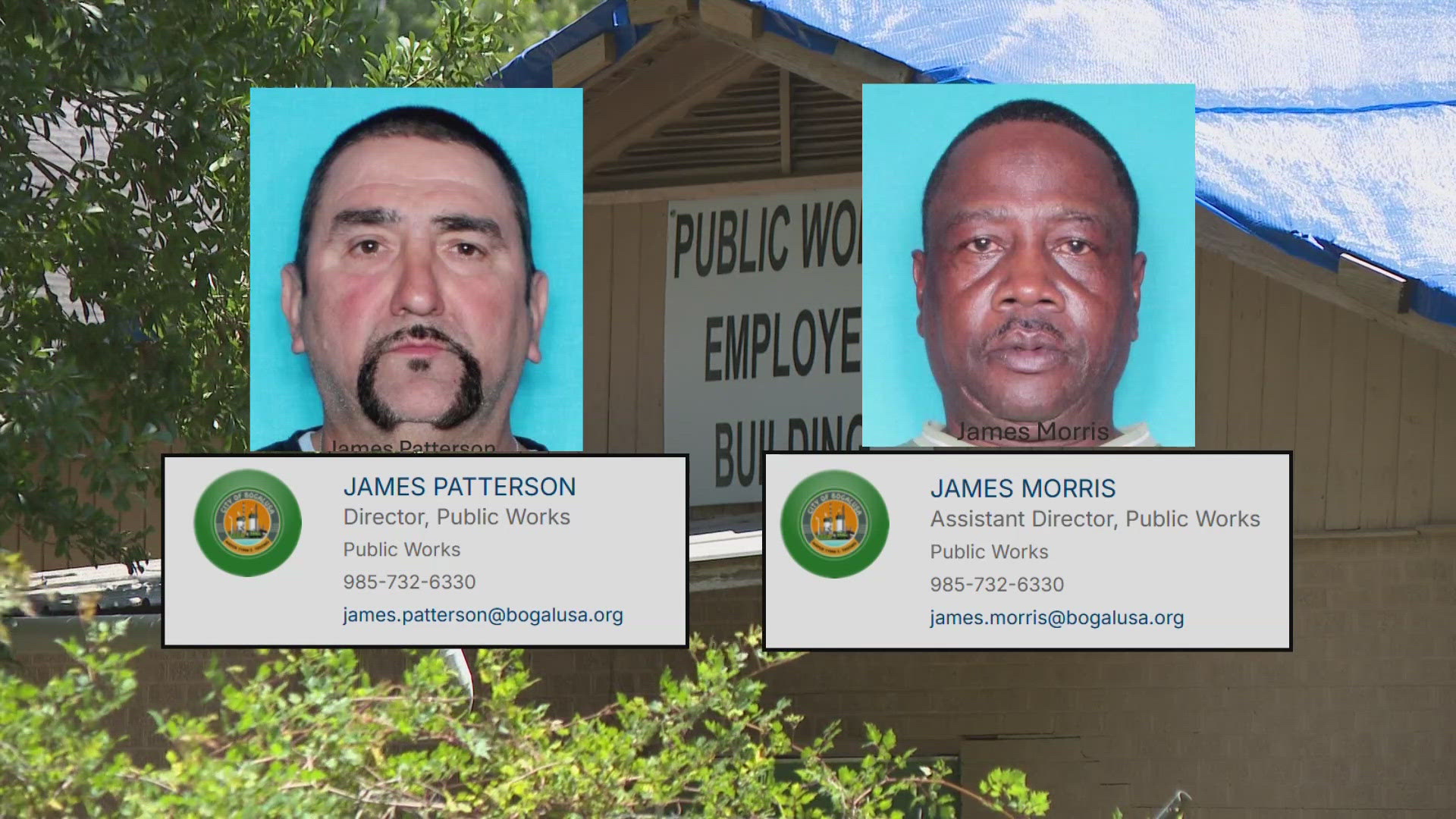 Indictment alleges public works officials ordered city crews to fix plumbing at an elected official’s mother’s house, then tried to cover it up
