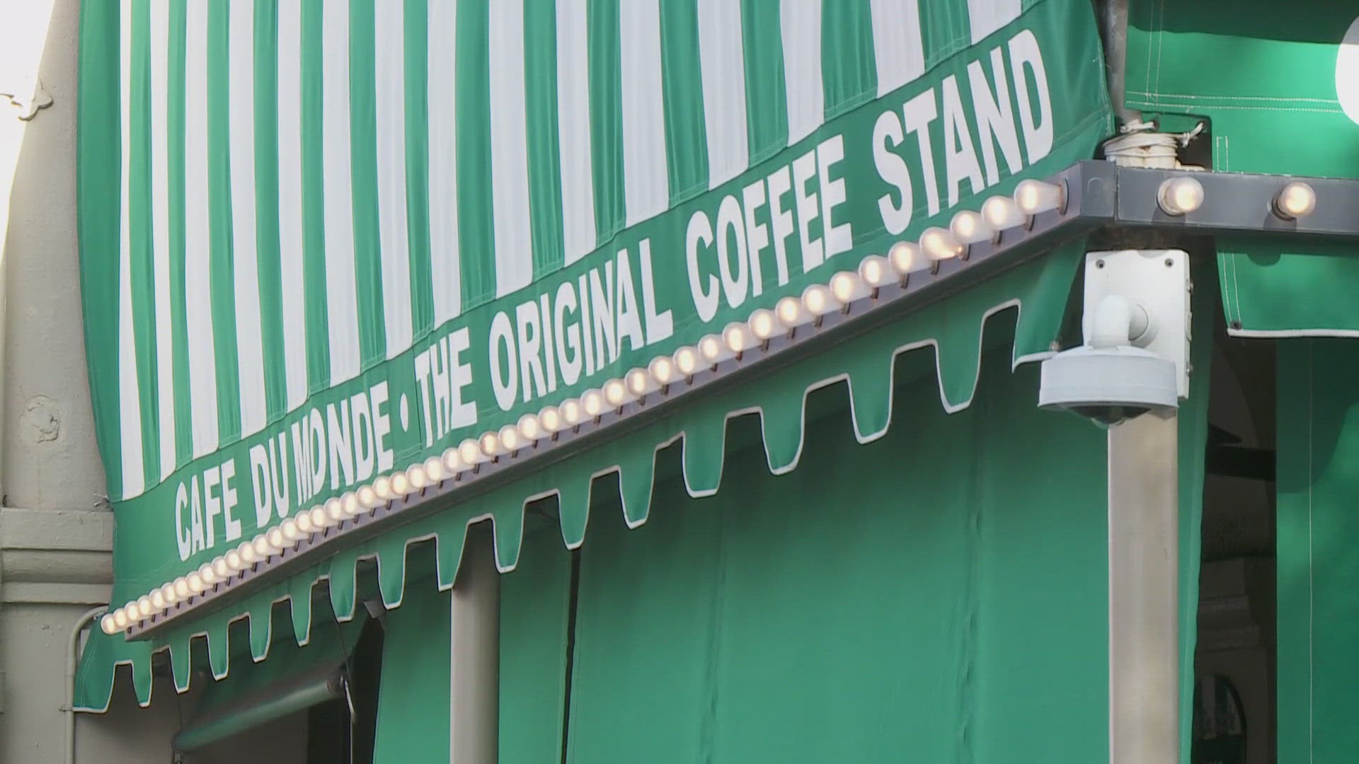 The iconic Cafe du Monde in the French Quarter may not be serving up coffee and beignets in the morning. It's closed now after a structural issue shut the business.