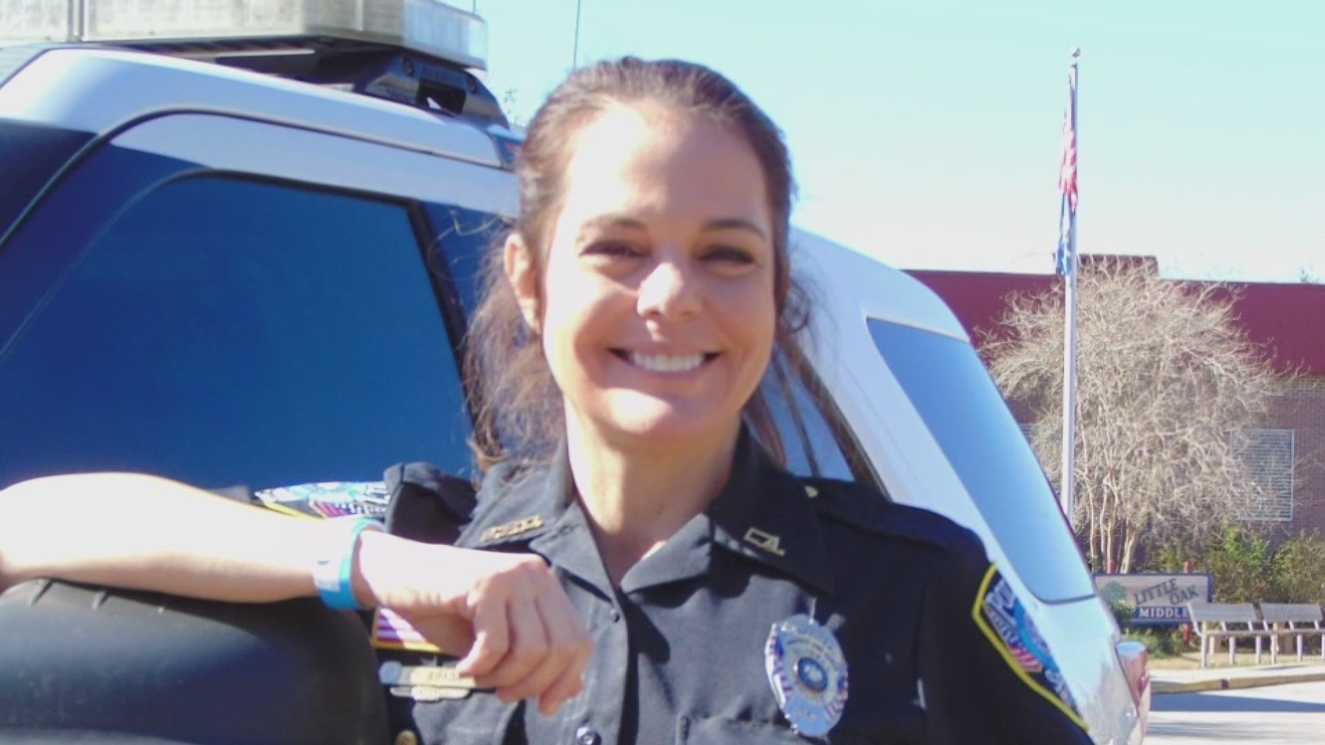 Officer Simon was working Sunday afternoon when she suffered a fatal heart attack.