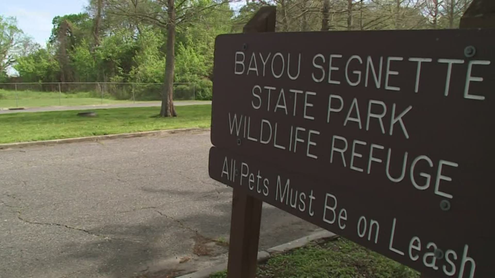 Bayou Segnette State Park on the West Bank of Jefferson Parish will be used as an overflow isolation area for people with suspected cases of COVID-19.